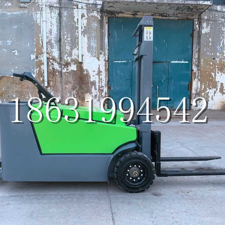 沿滩区小型电动叉车1吨2吨步行站驾式电瓶堆高充电装卸车液压升降车铲车