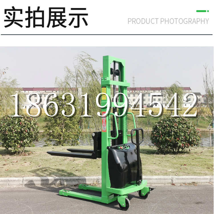 沿滩区电动叉车堆高车液压铲车电瓶1吨2吨站驾步行式小型全自动叉车
